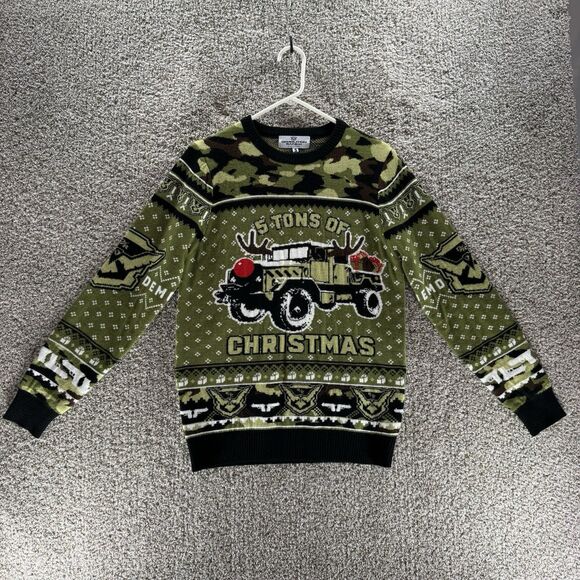 Demolition Ranch Ugly Christmas Sweater Men Small 5 Tons Rare Pullover Crew Neck - Picture 1 of 15